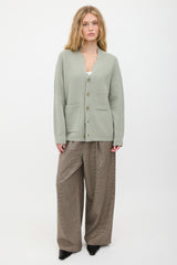 Tibi Distressed Wool Cardigan