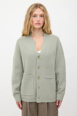 Tibi Distressed Wool Cardigan