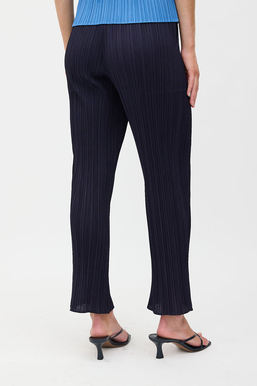 Pleats Please Issey Miyake Plissé Straight Leg Pant