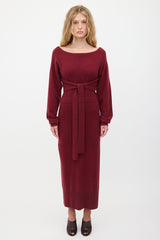Altuzarra Cashmere Cut Out Sweater Dress