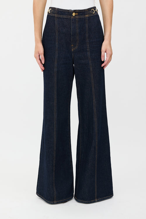 Ulla Johnson Wide Leg Jeans