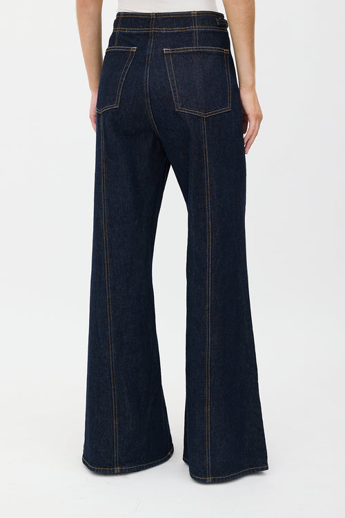 Ulla Johnson Wide Leg Jeans