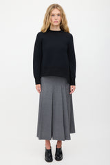 Sacai Pleated Panel Sweatshirt