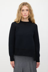 Sacai Pleated Panel Sweatshirt