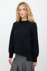 Sacai Pleated Panel Sweatshirt