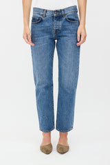 The Row Straight Leg Low rise Jeans