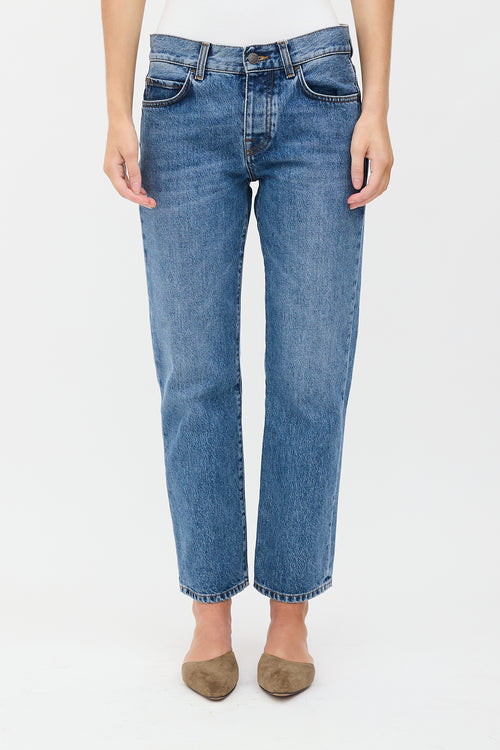 The Row Straight Leg Low rise Jeans