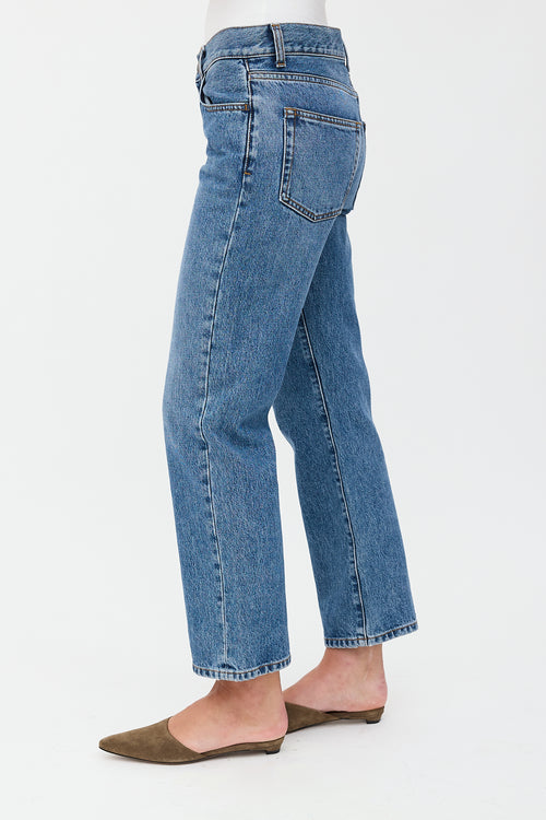 The Row Straight Leg Low rise Jeans