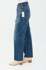 Chimala Distressed Straight Leg Jeans