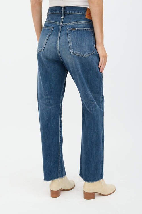Chimala Distressed Straight Leg Jeans