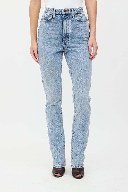 Khaite Daria Slim Leg Jeans