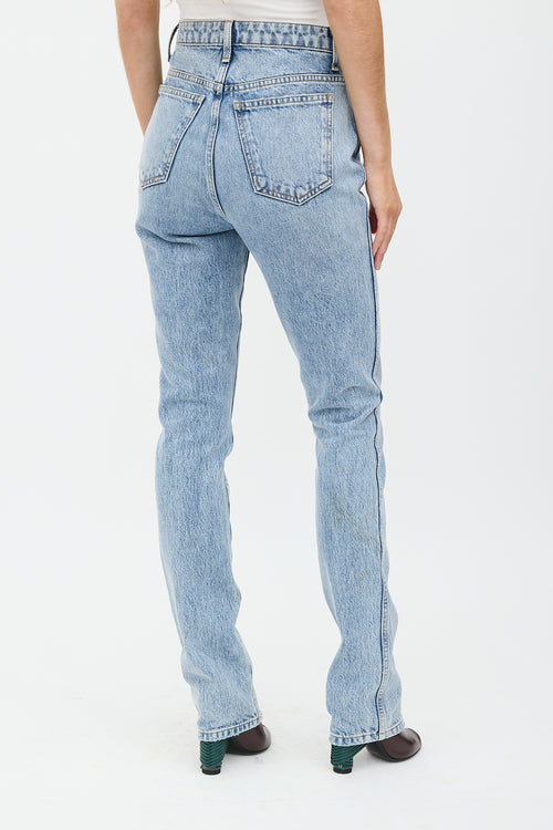 Khaite Daria Slim Leg Jeans