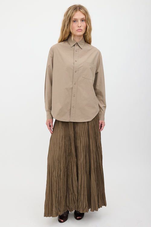 Matteau Poplin Patch Pocket Shirt