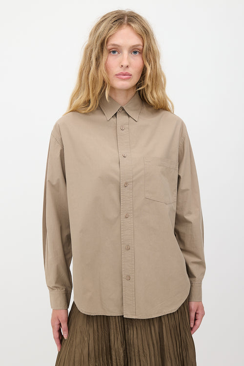 Matteau Poplin Patch Pocket Shirt