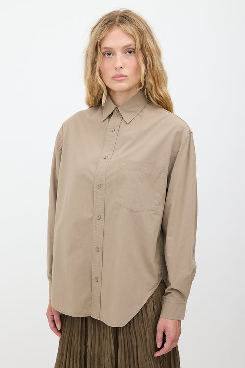 Matteau Poplin Patch Pocket Shirt