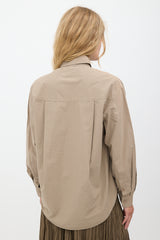 Matteau Poplin Patch Pocket Shirt