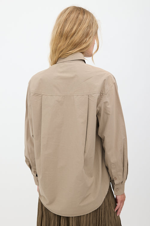 Matteau Poplin Patch Pocket Shirt