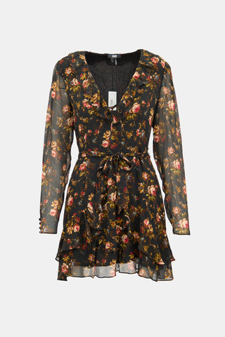 Paige Silk Floral Tamera Dress
