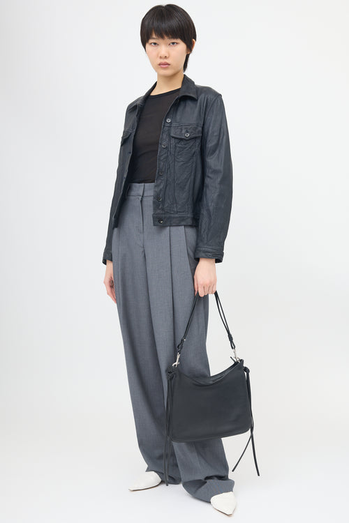 Phoebe Philo Leather Gig Bag