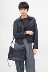 Phoebe Philo Leather Gig Bag