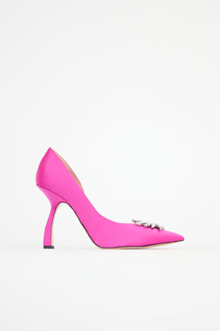 Piferi Satin Ursula D'Orsay Pump