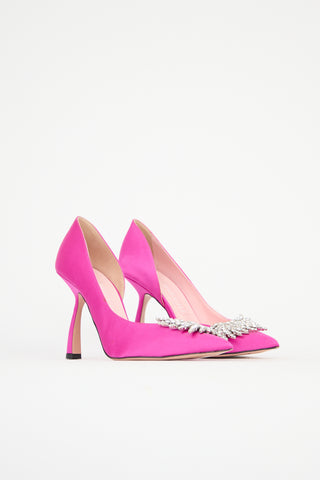 Piferi Satin Ursula D'Orsay Pump