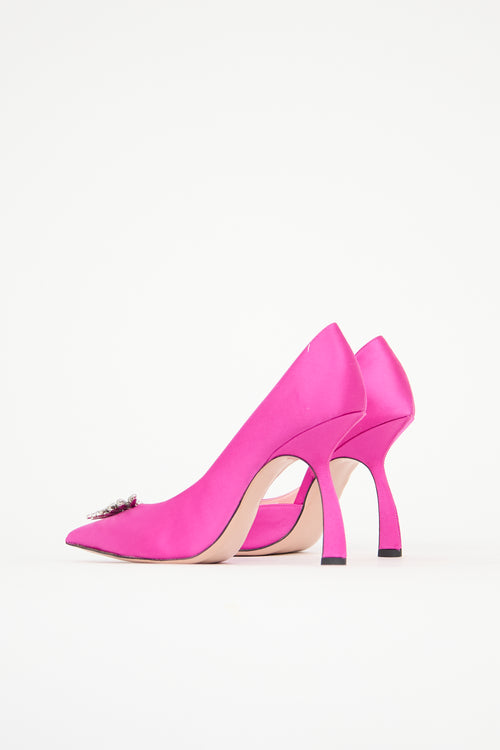 Piferi Satin Ursula D'Orsay Pump