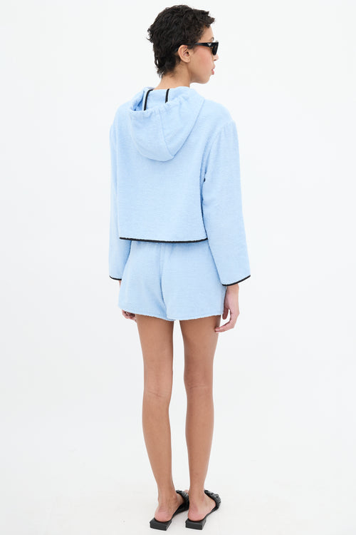 トップス prada blue border Prada // Terry Co-Ord Set – VSP Consignment
