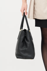 Prada Leather Vitello Phenix Tote Bag