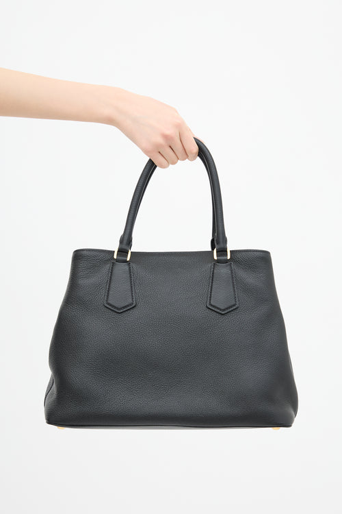 Prada Leather Vitello Phenix Tote Bag