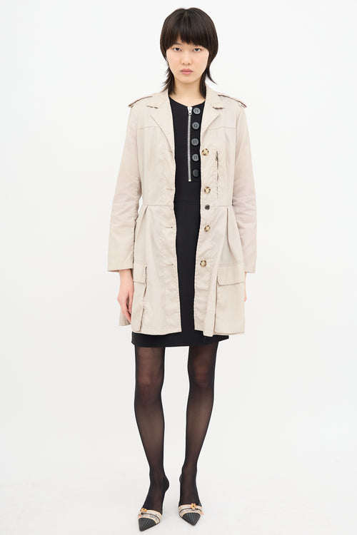 Prada Belted Trench Coat