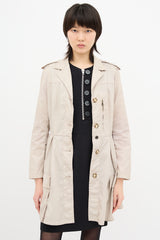 Prada Belted Trench Coat