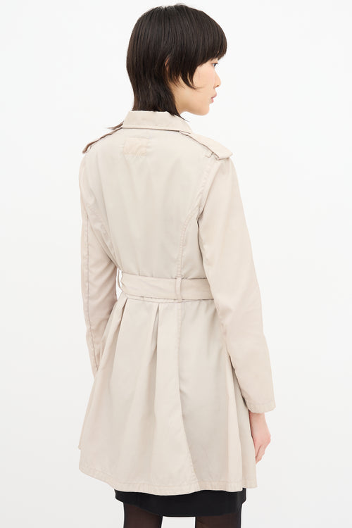 Prada Belted Trench Coat