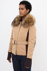 Prada Sport Removable Fur Jacket