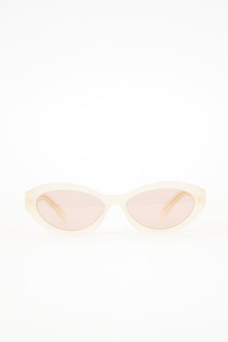 Prada SPR26Z Oval Sunglasses