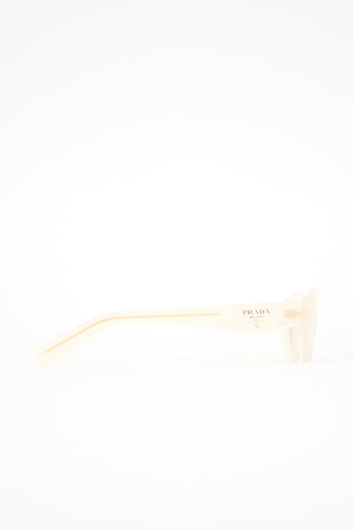Prada SPR26Z Oval Sunglasses