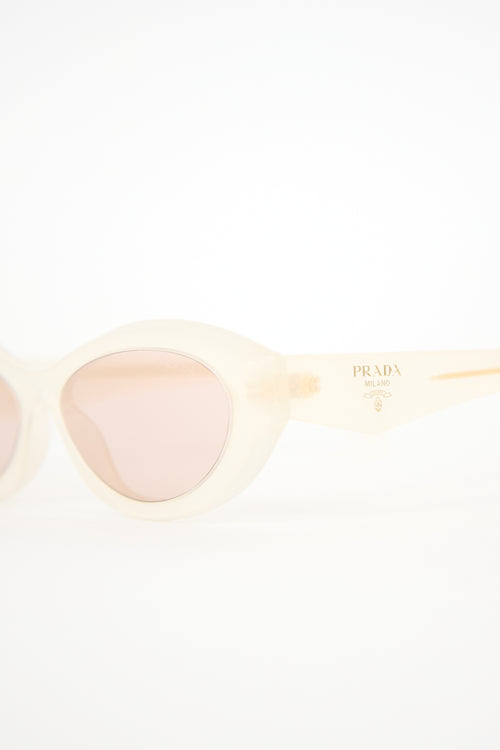 Prada SPR26Z Oval Sunglasses