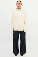 Prada Triangle Logo Hoodie