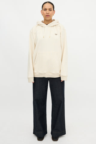 Prada Triangle Logo Hoodie