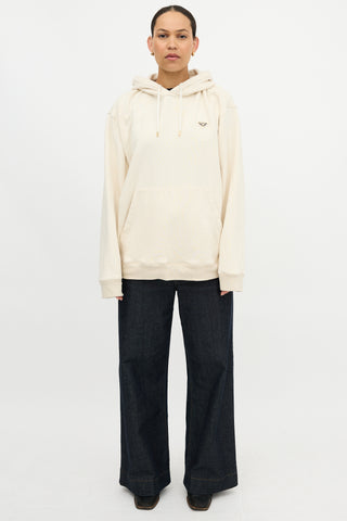 Prada Triangle Logo Hoodie