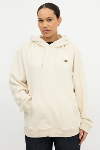 Prada Triangle Logo Hoodie