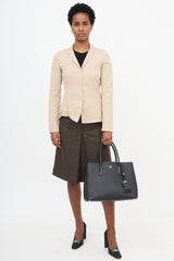 Prada Saffiano Leather Small Double Bag