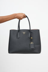 Prada Saffiano Leather Small Double Bag
