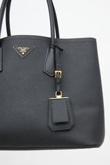Prada Saffiano Leather Small Double Bag