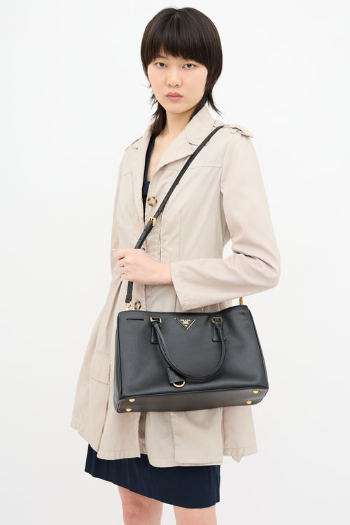 Prada Saffiano Leather Galleria Bag