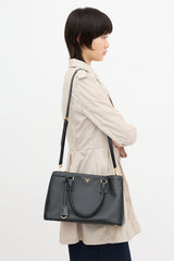 Prada Saffiano Leather Galleria Bag
