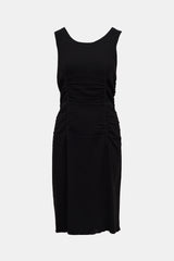 Prada 2006 Ruched Midi Dress