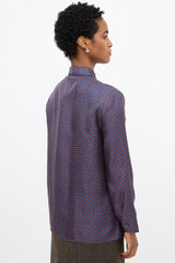 Prada 2019 Silk Printed Shirt