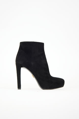 Prada Suede Platform Boot