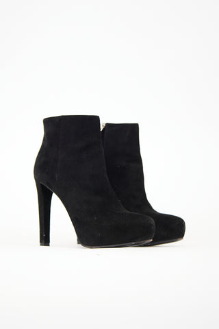 Prada Suede Platform Boot